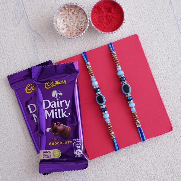 Feng Shui Rakhi Set with Chocolates
