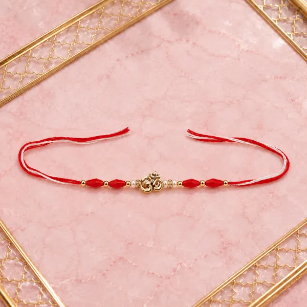 Sacred Om Designer Rakhi for Brother