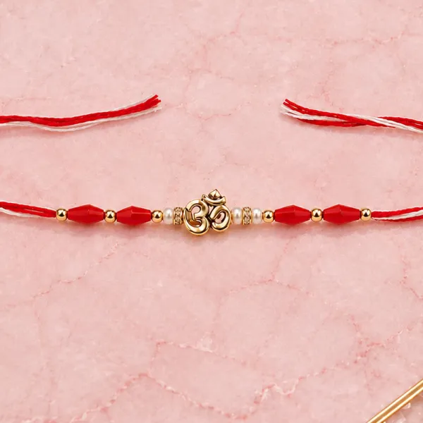 Sacred Om Designer Rakhi for Brother
