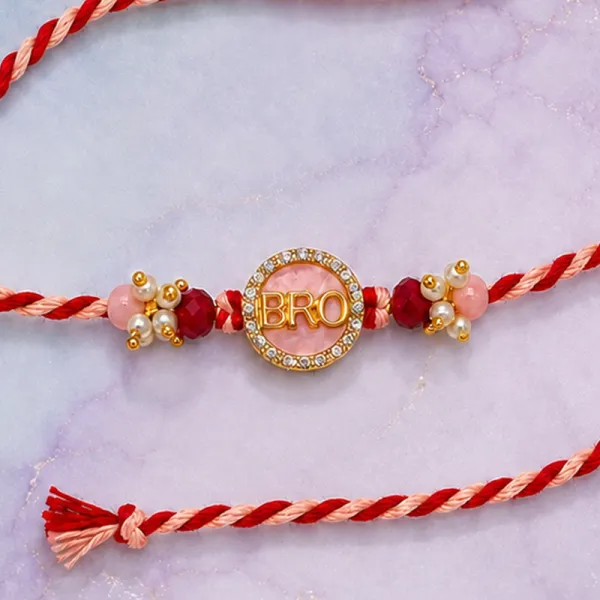 Stylish BRO Antique Rakhi