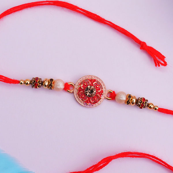 Red Designer Rakhi