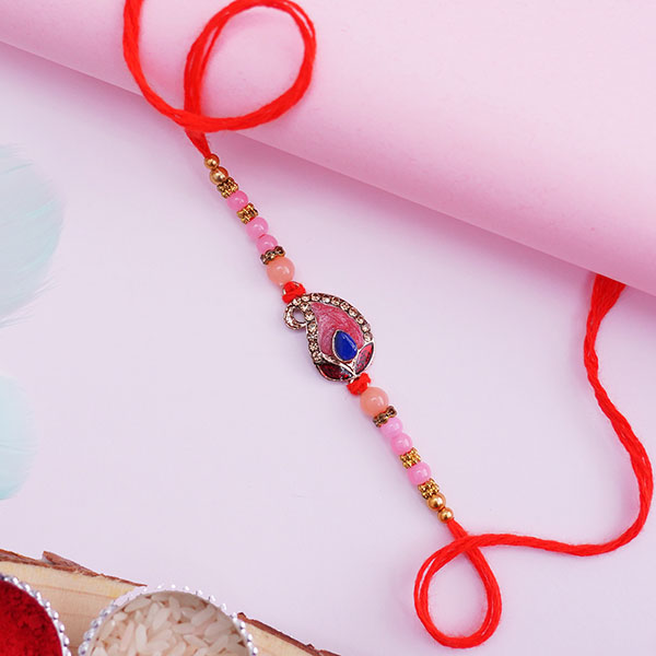 Designer Rakhi with Pearls - Philippines