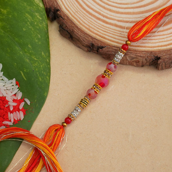 Traditional Beaded Rakhi