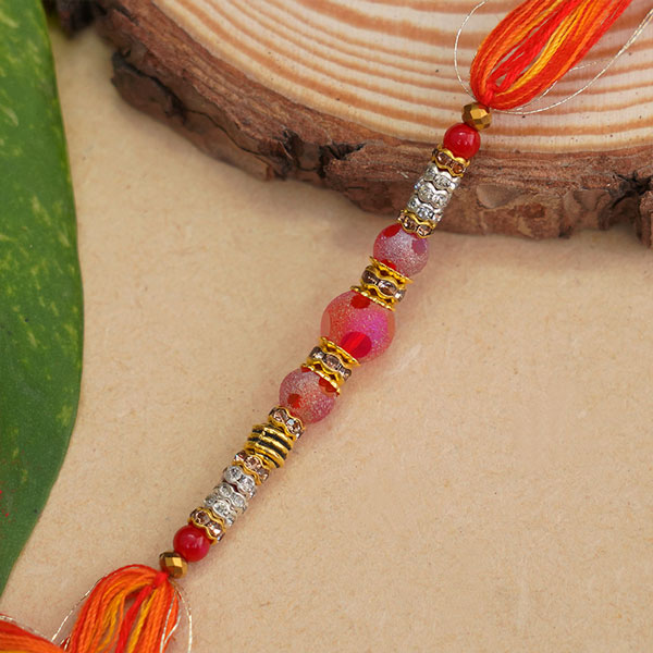 Traditional Beaded Rakhi