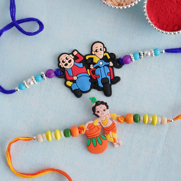 Motu Patlu and Krishna Kids Rakhi