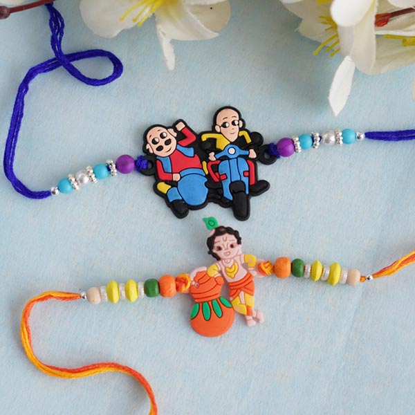 Motu Patlu and Krishna Kids Rakhi