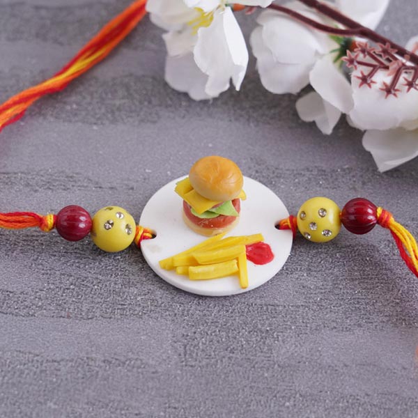 Burger Meal Rakhi for Kids