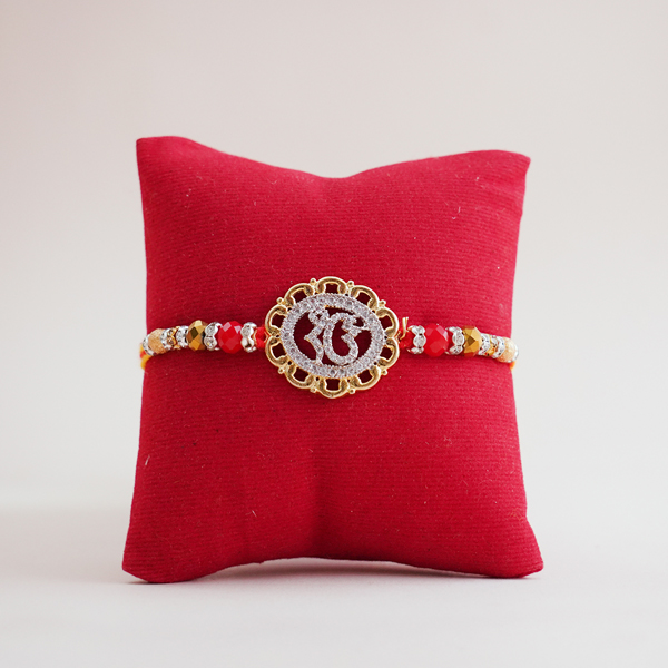 Designer Rakhi with Toblerone Chocolate