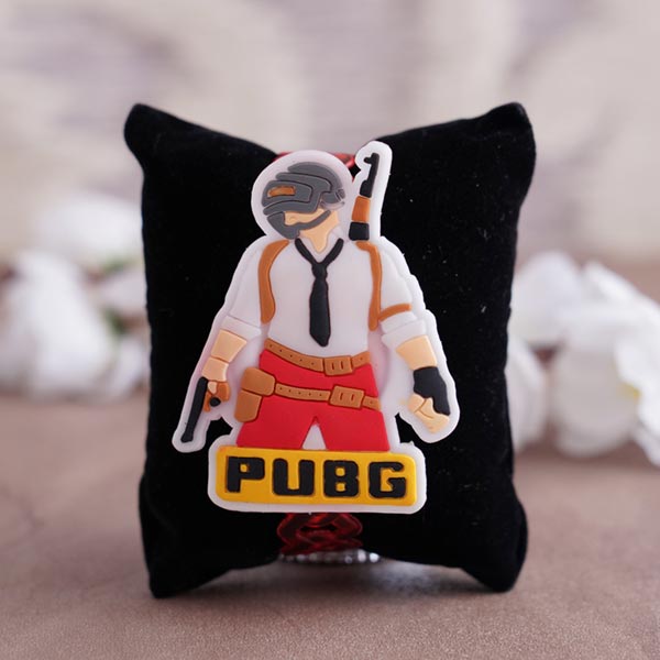 PUBG Rakhi with Mug and Walnuts