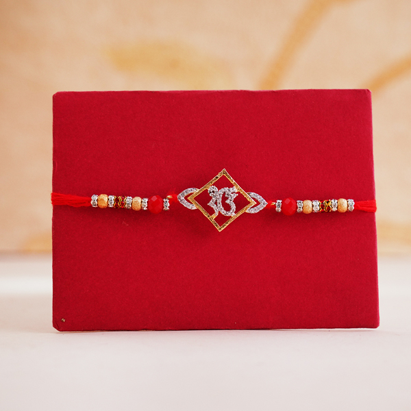 Designer AD Rakhi with Cashew