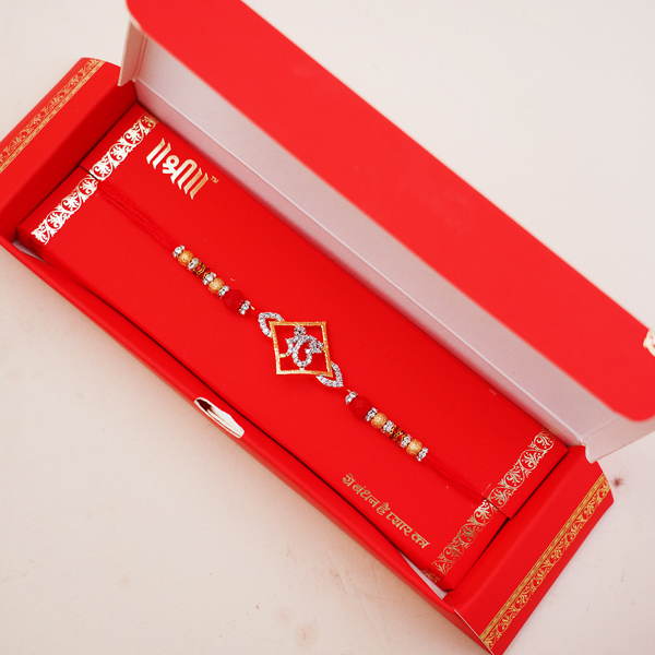 Designer AD Rakhi with Cashew