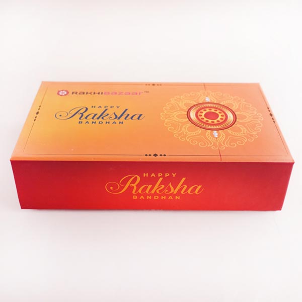 Designer Rakhi in Signature Box and Chocolates