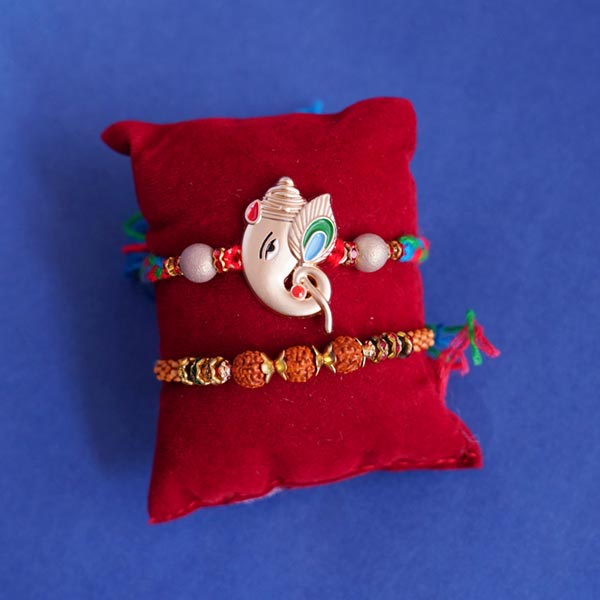Ganesha Rakhi Signature Box Hamper