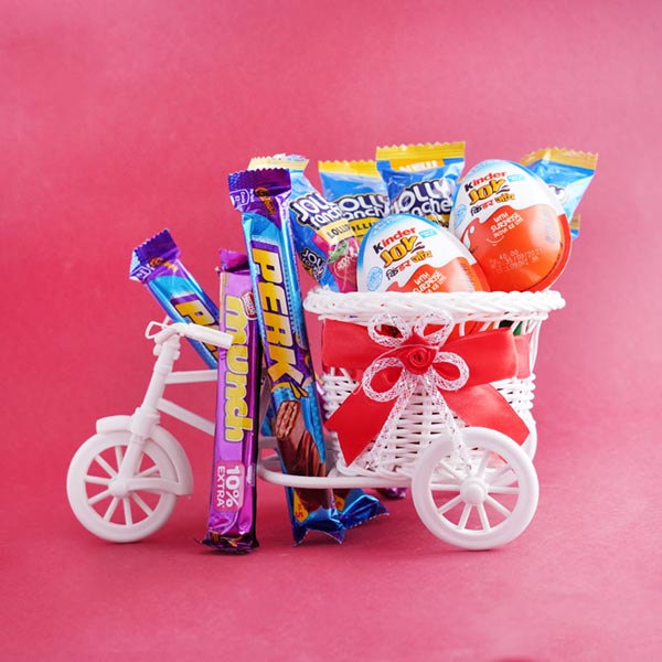 Kids Doll Rakhi with Chocolates and Lollies