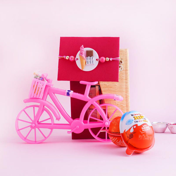 Foodie Rakhi with Chocolate Box