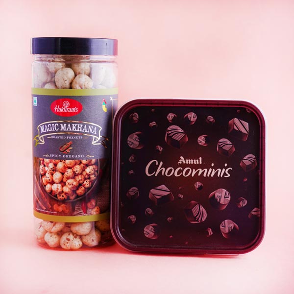 Two Auspicious Rakhi Hamper for Brothers