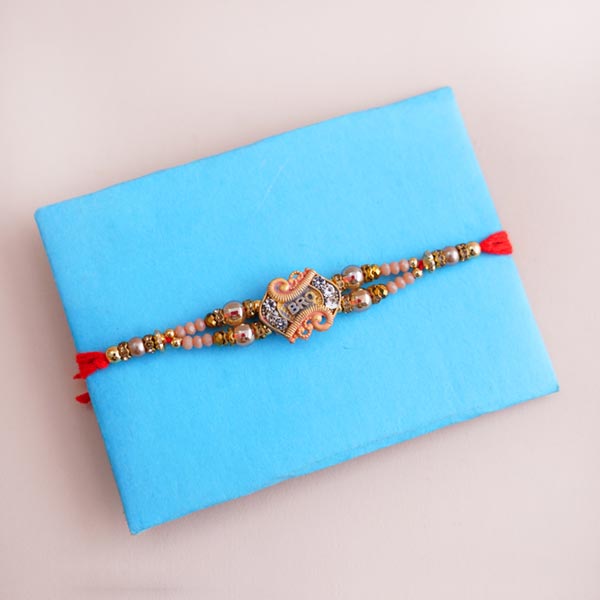 Fancy Rakhi with Jade Plant Combo