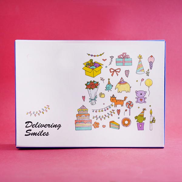 Two Designer Rakhi with Signature Box