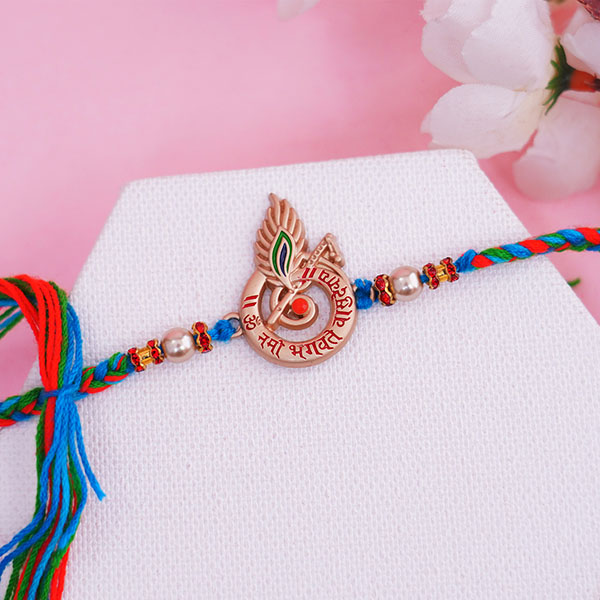 Krishna Rakhi with Chocolates in Tray