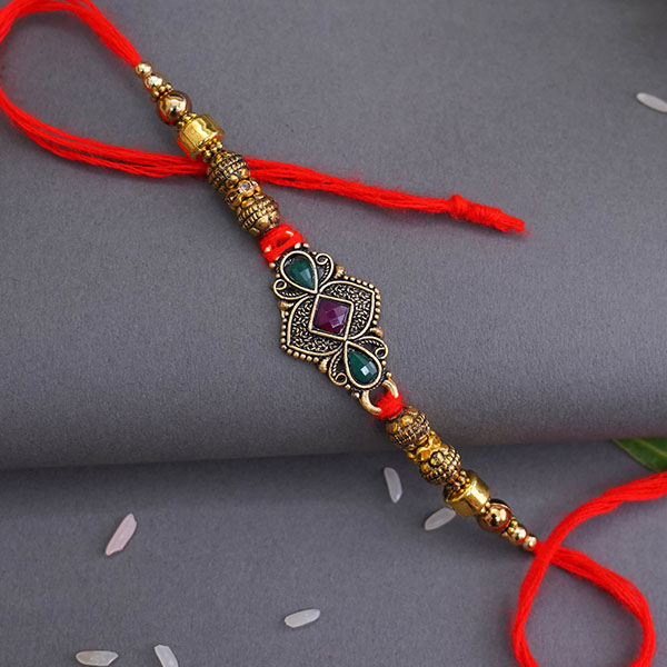 Unique Antique Rakhi for Brother