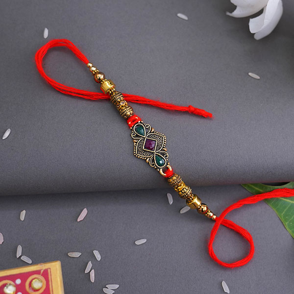 Unique Antique Rakhi for Brother