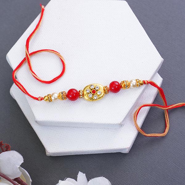 I am the Big Sister Cushion with Rakhi Combo