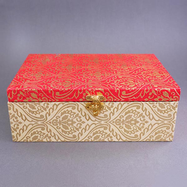 Set of Two Evil Eye Rakhis with Dry Fruits Gift Pack