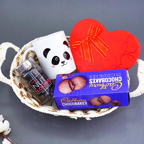 Chocolates with Mug Gift Hamper For Sis