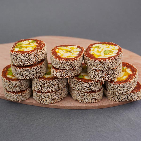 AD Amazing Bro Rakhi with Anjeer Cake Sweets