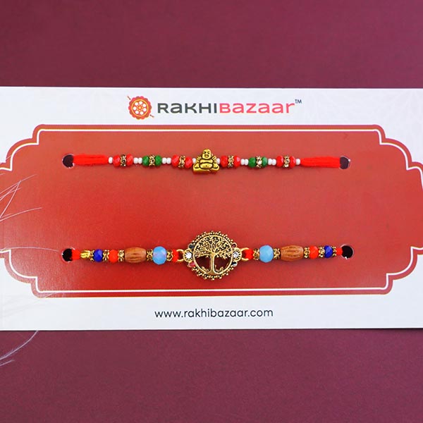 Amazing Five Rakhi with Haldiram Sweets for Brothers