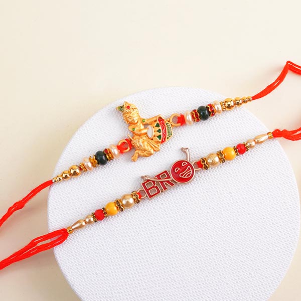 Bro Rakhi N Bal Krishna Rakhi with Kaju Katli Combo