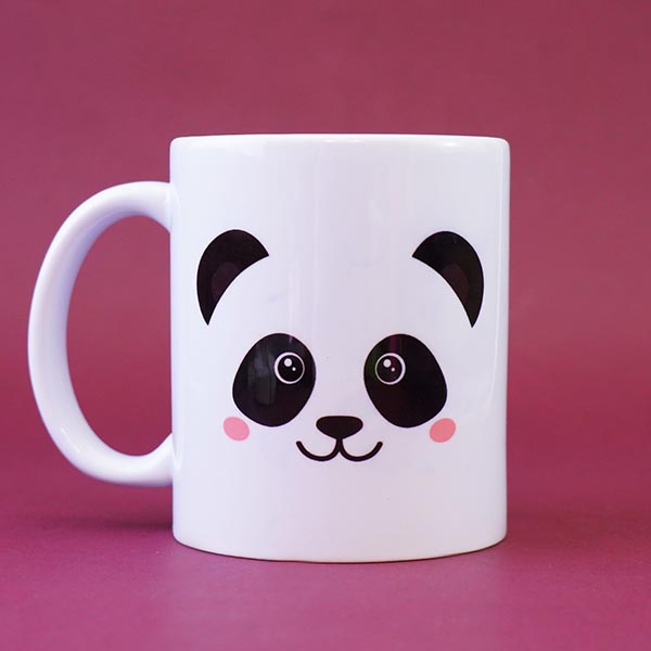 Cute Panda Rakhi with Mug Combo