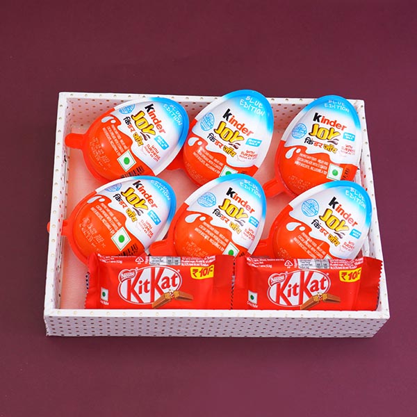 Kids Ganesha Rakhi N Chhota Bheem Rakhi with Chocolates