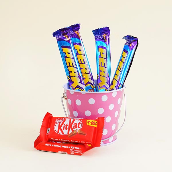 Two Doraemon Kids Rakhi with Chocolates N Cookies