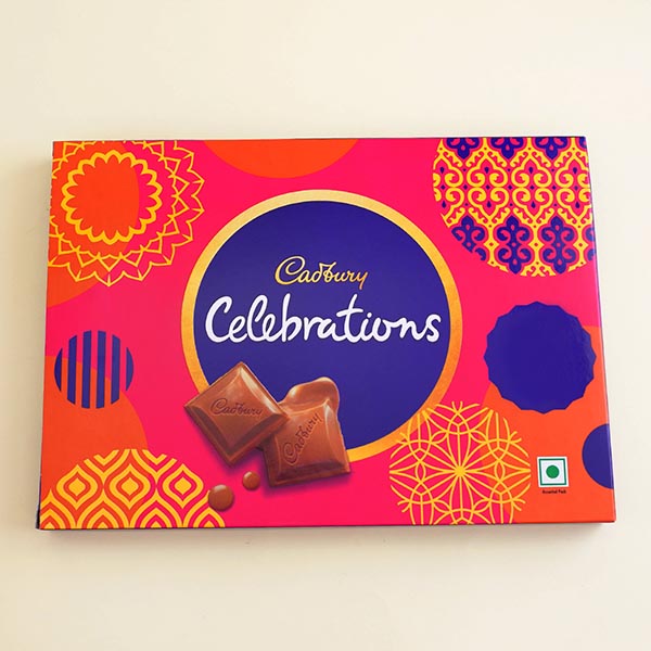 Ganesha Rakhi for Kids with Chocolates