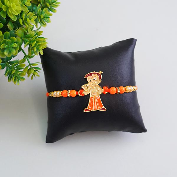 Chhota Bheem Rakhi with Mug N Card for Kids