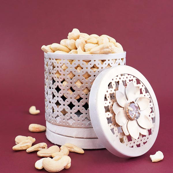 Ganesha Rakhi with Dry Fruit N Book