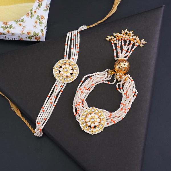 Bhaiya Bhabhi Rakhi with Ganesha Idol Gift Pack
