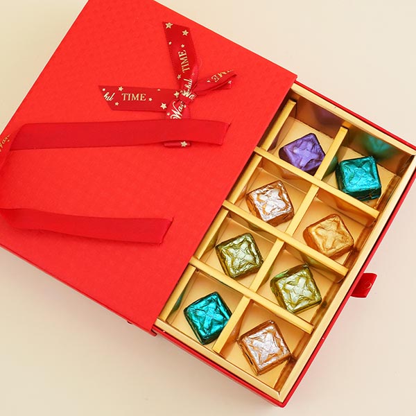 Pearl Rakhi N Golden Rakhi with Sweets N Chocolates