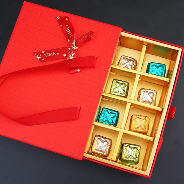 One Radha Krishna Rakhi with Chocolates Gift Pack