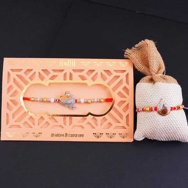 Two Shining AD Rakhis