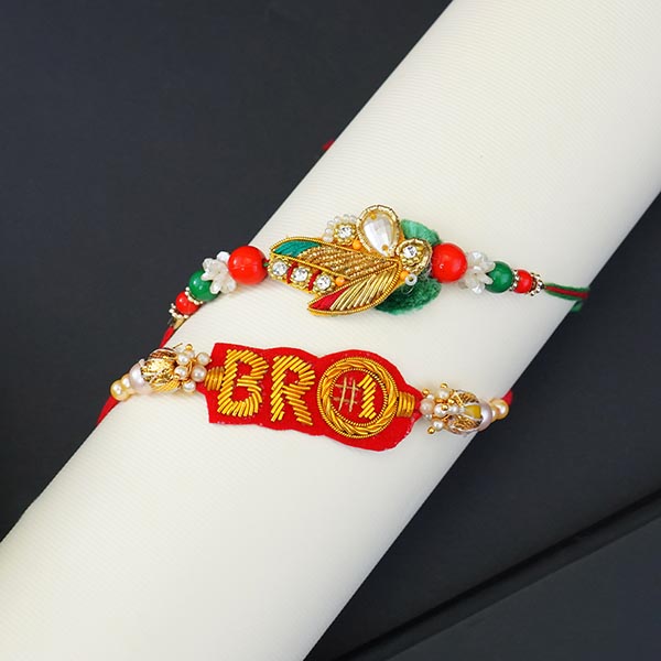 Double Designer Rakhi for Brothers