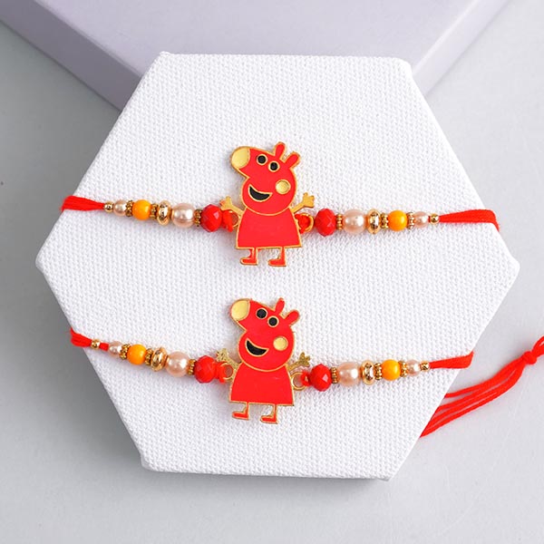 Adorable Kids Rakhi Set of 3