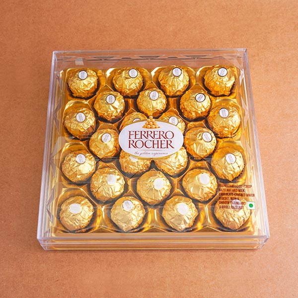 Krishna Rakhi with ferrero rocher