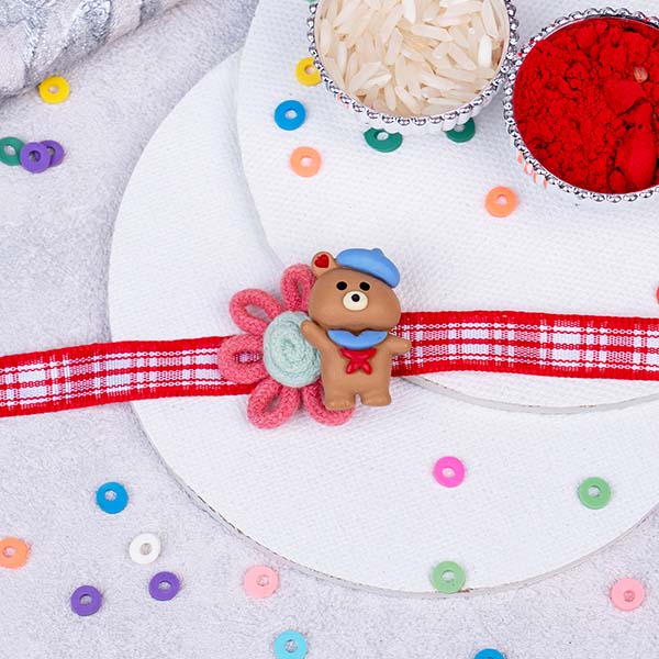 Teddy Bear Rakhi for Baby