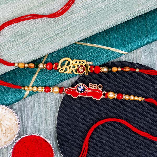 Bro Rakhi Set of 2