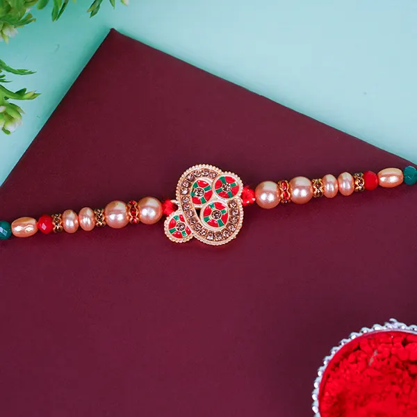 Elegant Beads Designer Rakhi