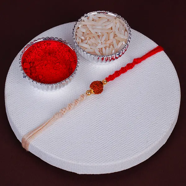 Blessed Rudraksha Rakhi