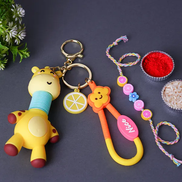 Adorable Giraffe Rakhi for Kids