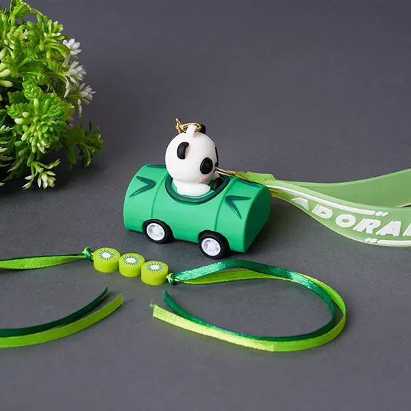 Cute Panda Keychain Rakhi for Kids Philippines